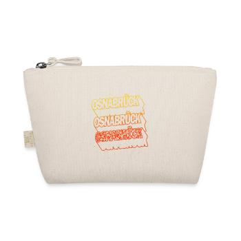 Osnabrück Germany City Skyline Home Font - Organic Pouch - nature - Front