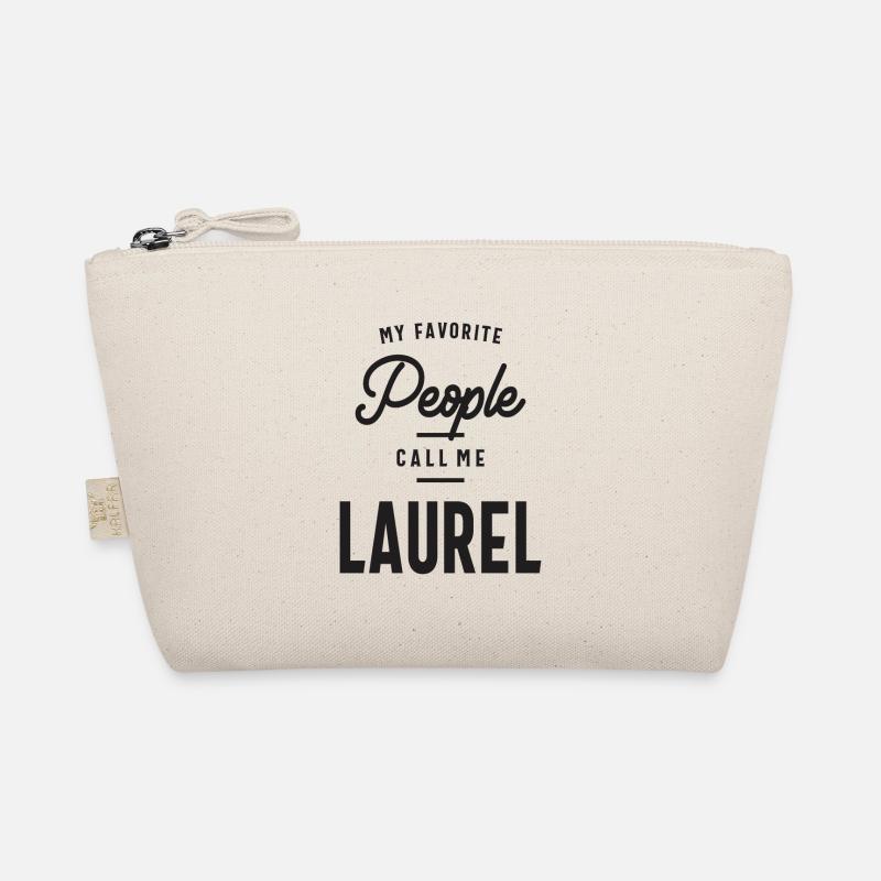 Laurel Personalized Name Organic Pouch