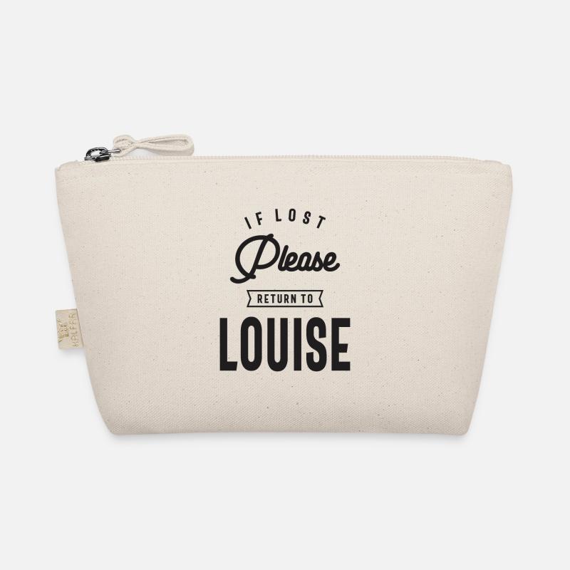Louise Personalized Name Organic Pouch