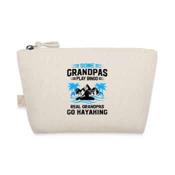 Some Grandpas Play Bingo Real Grandpas Go Kayaking - Bio-Täschchen - Natur - Vorne