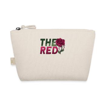 Le graphique rouge japonais rétro rose - Trousse biologique - nature - Devant