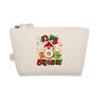 It's my 8th birthday Xma's gift 8. - Organic Pouch - nature - Front