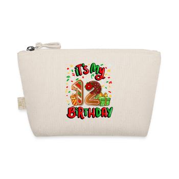 C’est mon cadeau de Noël 12 anniversaire 12. - Trousse biologique - nature - Devant