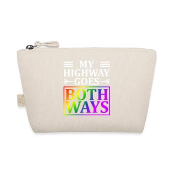Mon autoroute va dans les deux sens Lgbt - Trousse biologique - nature - Devant