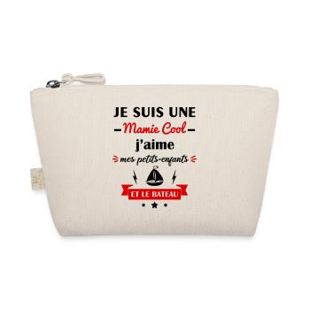 Mamie cool bateau, fête des grands-mères, mamie - Trousse biologique - nature - Devant