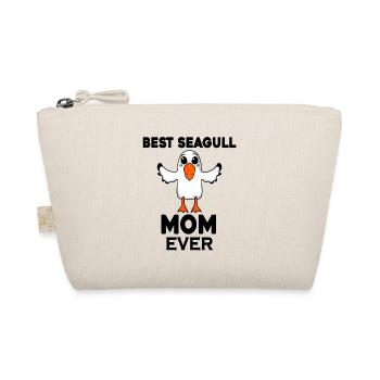 Mother Mom North Sea Best Seagulls Mom - Organic Pouch - nature - Front