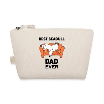 Daddy Daddy North Sea Best Seagull Dad - Organic Pouch - nature - Front