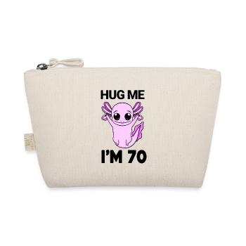 70 birthday - 70 years - hug - Organic Pouch - nature - Front