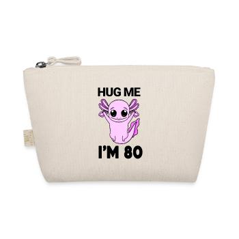 80 birthday - 80 years - hug - Organic Pouch - nature - Front