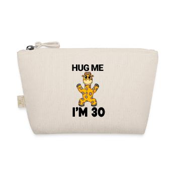30 birthday - 30 years - hug - Organic Pouch - nature - Front