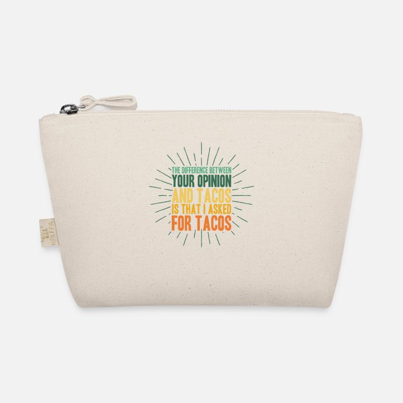 Sarcasm Sarcastic Irony Gift Organic Pouch