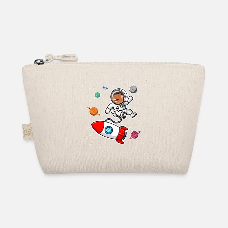 Astronaute capybara dans l’espace Drôle d’amant rongeur Jeu de mots Trousse biologique