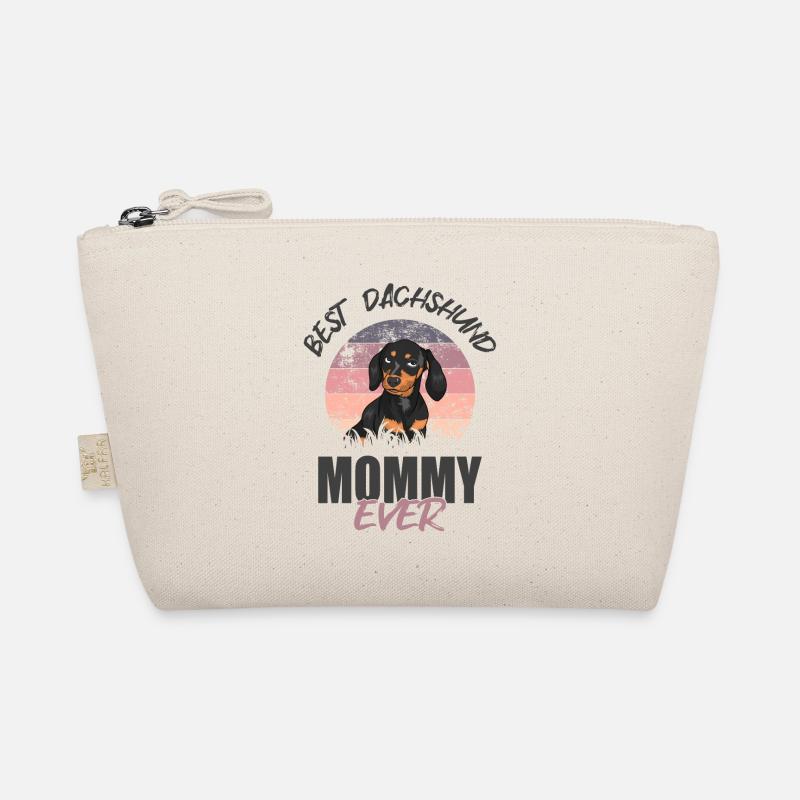 Beste Dackel-Mami Bio-Täschchen