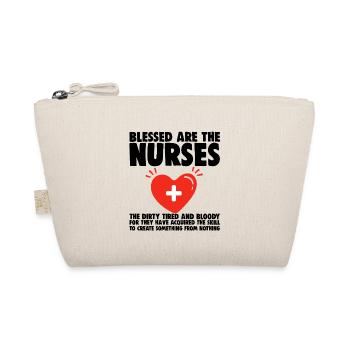 Blessed Are The Nurses - Bio-Täschchen - Natur - Vorne