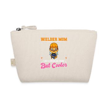 Maman soudeuse comme une maman régulière mais plus cool - Trousse biologique - nature - Devant
