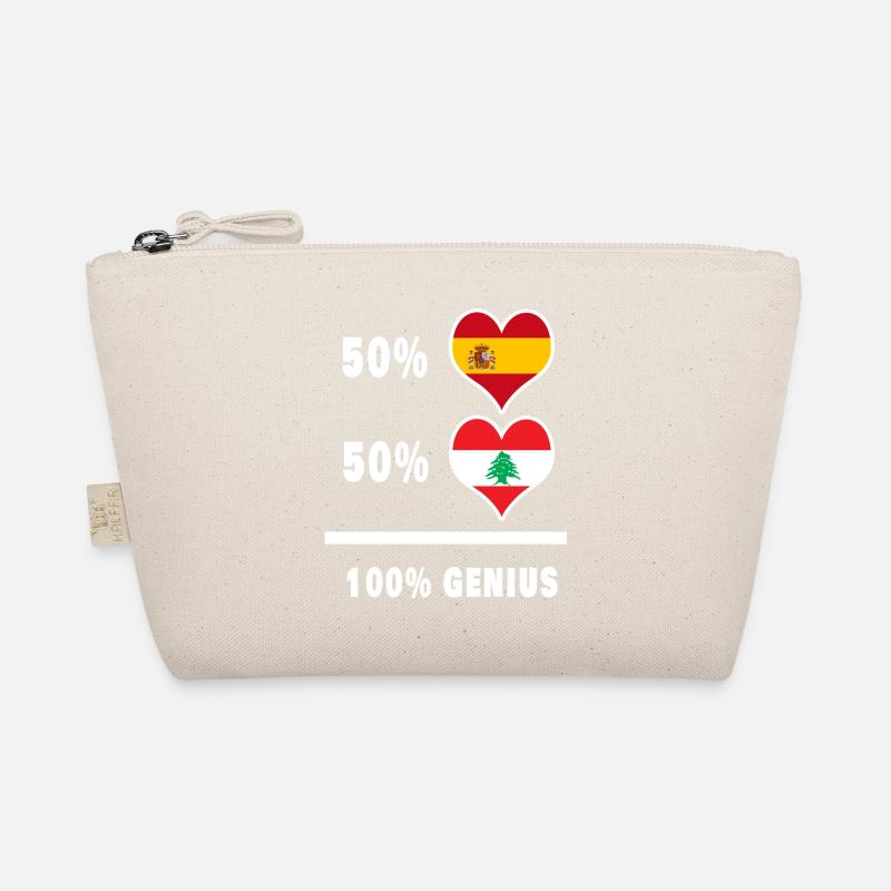 Lebanon and Spain genius / gift Organic Pouch