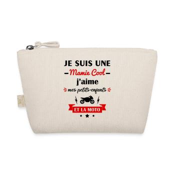 Mamie cool moto, fête des grands-mères, motarde - Trousse biologique - nature - Devant