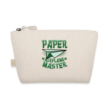 Papierflieger Master. - Bio-Täschchen - Natur - Vorne