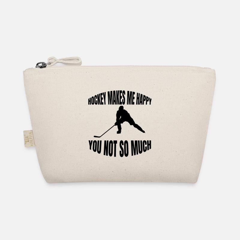 Eishockey Eishockeyteam Geschenk Wintersport Bio-Täschchen