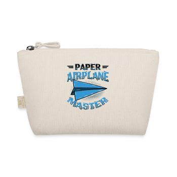 Papierflieger Master. - Bio-Täschchen - Natur - Vorne