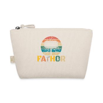 Super Dad, best dad 60s 70s 80s 90s party - Organic Pouch - nature - Front