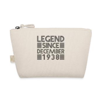 Legends birthday December 1938 born gift - Organic Pouch - nature - Front