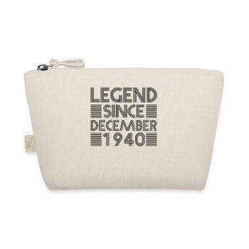 Legenden Geburtstag Dezember 1940 geboren Geschenk - Bio-Täschchen - Natur - Vorne