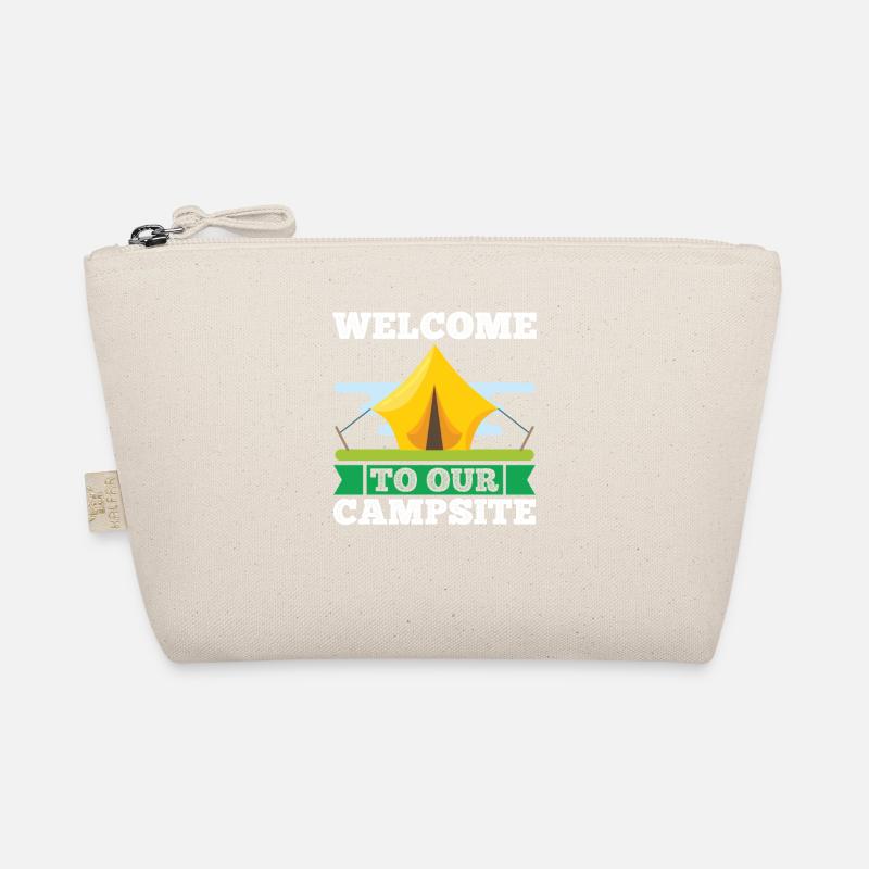 Camping Camper Nature funny saying Organic Pouch