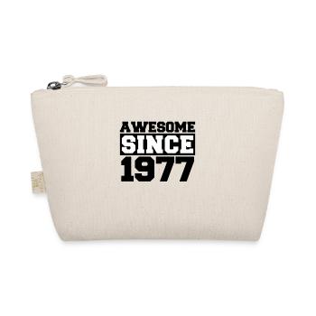 Awesome since 1977 - Bio-Täschchen - Natur - Vorne