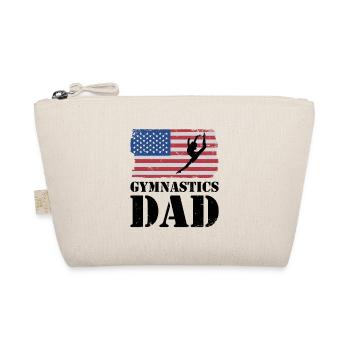 Dad Father Graphic Gymnast Gymnastics Acrobat Acro - Bio-Täschchen - Natur - Vorne