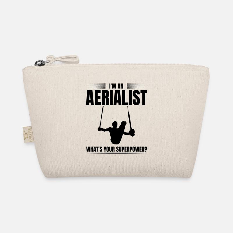 I'm An Arealist What's Your Superpower Gymnastics - Bio-Täschchen - Natur