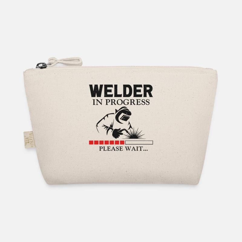 Welder Welding Apprentice Vintage Organic Pouch