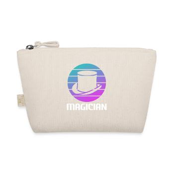 Retro Vintage Classic Magician Magic Trick - Organic Pouch - nature - Front