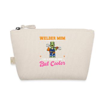 Maman soudeuse comme une maman régulière mais plus cool - Trousse biologique - nature - Devant