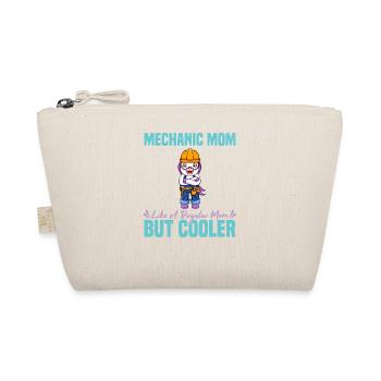 Maman mécanicienne comme une maman régulière mais plus cool - Trousse biologique - nature - Devant