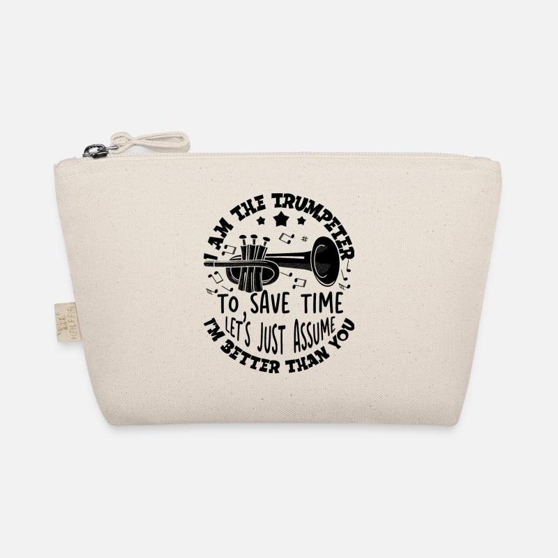 Trompeter Trompete Instrument Blechblasmusik Bio-Täschchen