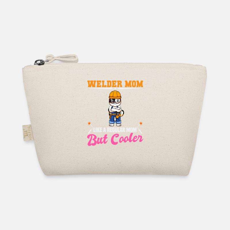 Welder Mom Like A Regualr Mom But Cooler Organic Pouch
