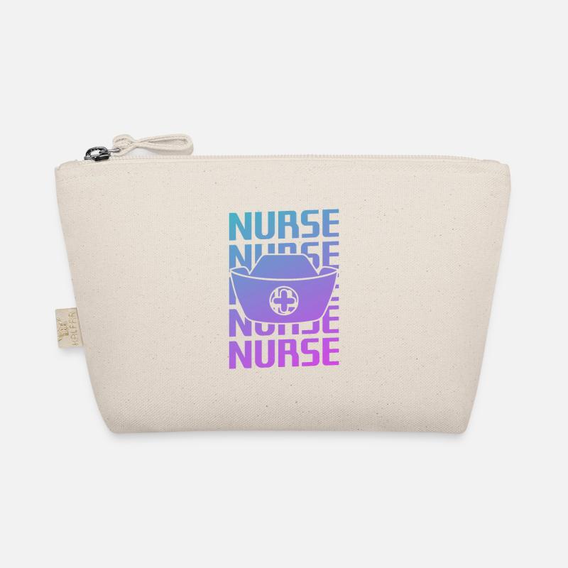 Retro Vintage Classic Nurse Nursing Organic Pouch