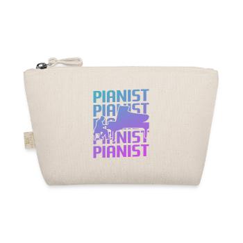 Rétro Vintage Classic Pianist Piano Instrument - Trousse biologique - nature - Devant