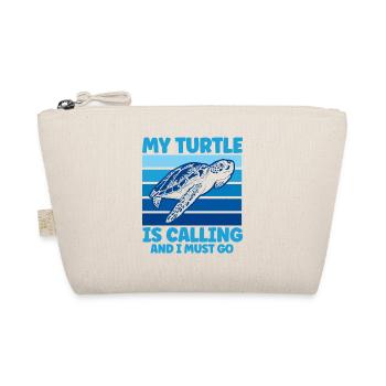 Turtle Keeping Sea Turtle Turtles - Organic Pouch - nature - Front