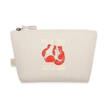 Muay Thai Vintage Retro Art de Fighting Kickboxi - Trousse biologique - nature - Devant