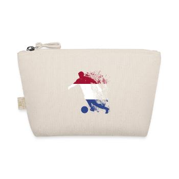 National team Netherlands Football World Cup - Organic Pouch - nature - Front