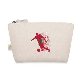 National team Morocco Football World Cup - Organic Pouch - nature - Front