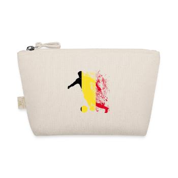 National team Belgium Football World Cup - Organic Pouch - nature - Front