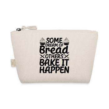 Bread Baking Baker Bake It Happen - Bio-Täschchen - Natur - Vorne