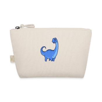 Kawaii Apatosaurus - Organic Pouch - nature - Front