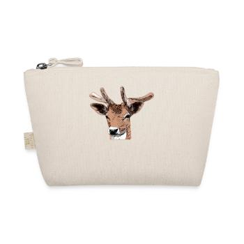 Deer Forest Animal Design - Organic Pouch - nature - Front