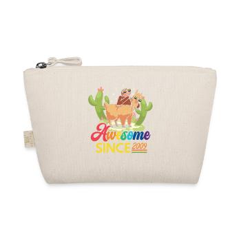 Génial depuis 2009 Anniversaire de naissance mouton - Trousse biologique - nature - Devant