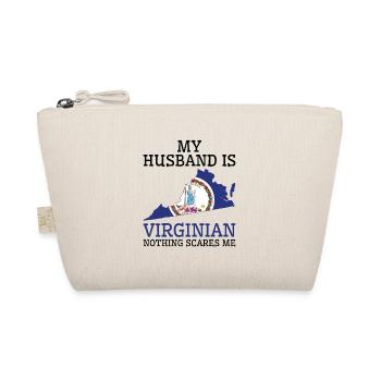 Nichts macht mir Angst Virginian Ehemann Virginia - Bio-Täschchen - Natur - Vorne