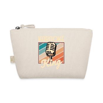 King Karaoke Bar, Party, Company Party Men Men - Organic Pouch - nature - Front